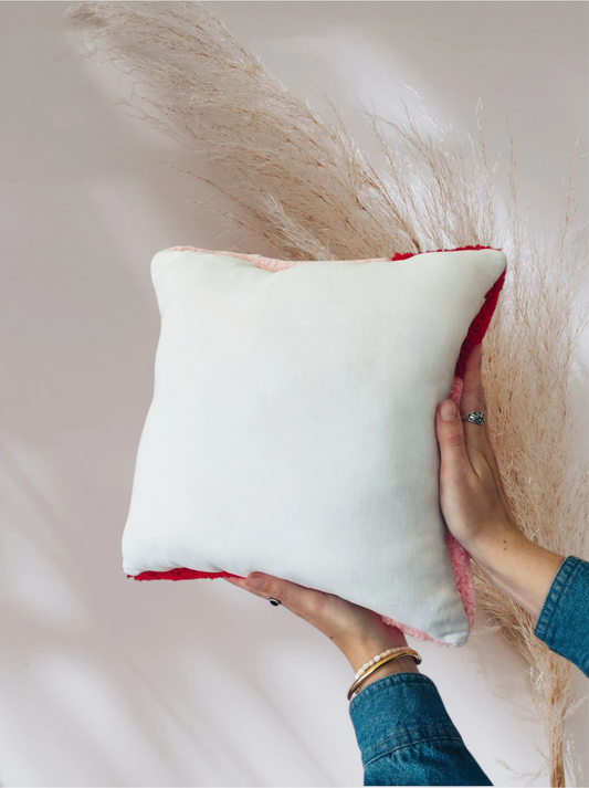 COUSSIN ROSE & ROUGE