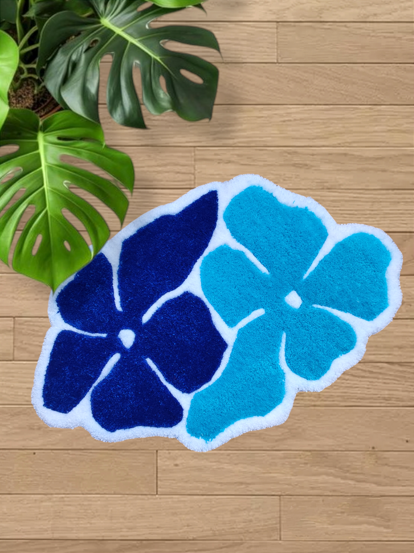 Tapis tufté fait main floral fleur floral style vintage
Tapis fait main fabriqué en France