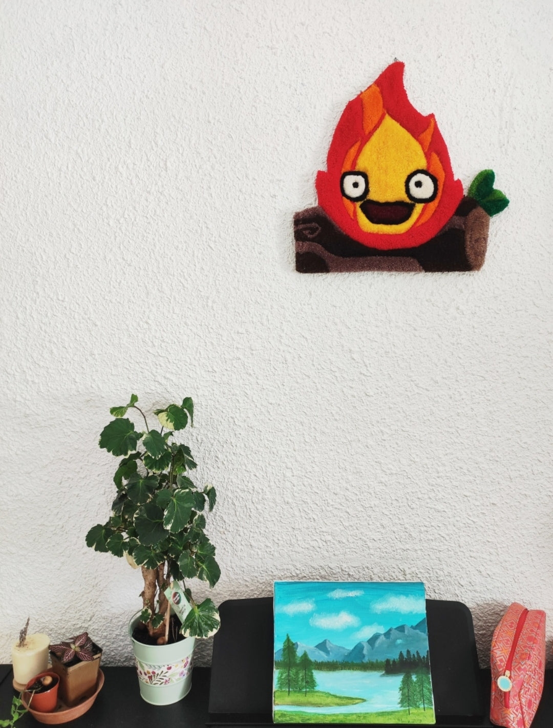 TAPIS/SUSPENSION MURALE CALCIFER