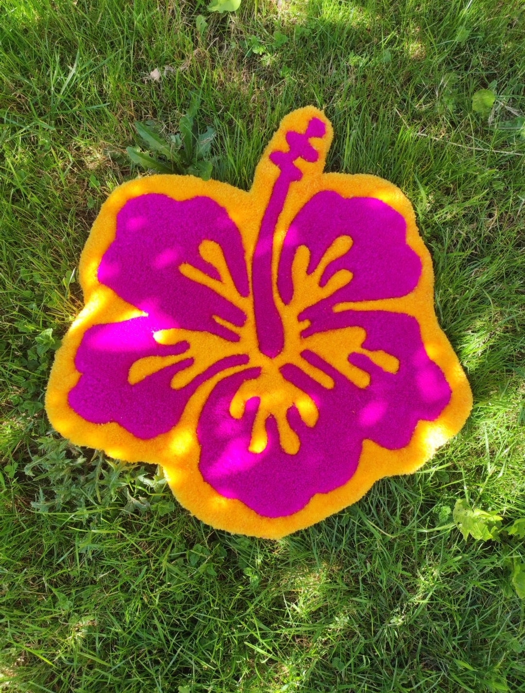 TAPIS FLEUR HIBISCUS
