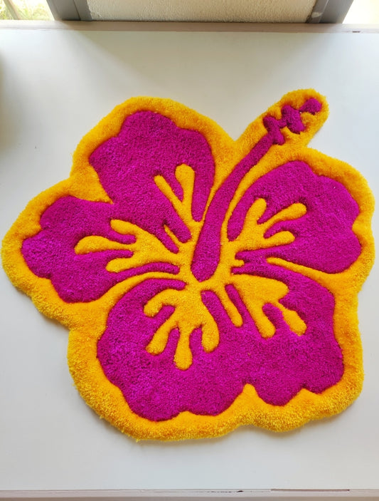 TAPIS FLEUR HIBISCUS