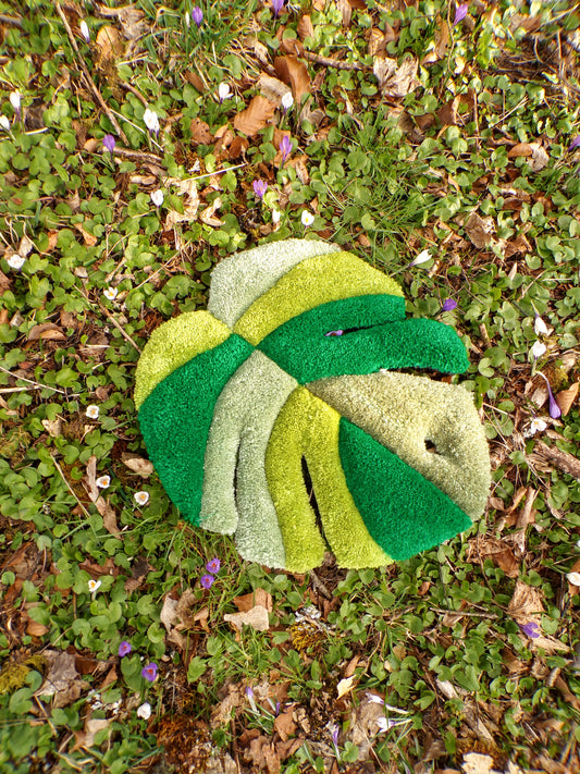 TAPIS/SUSPENSION MURALE MONSTERA
