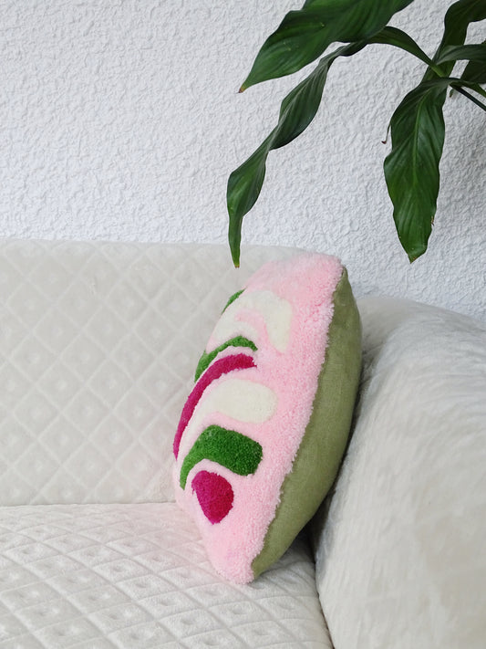 COUSSIN ROSE & VERT