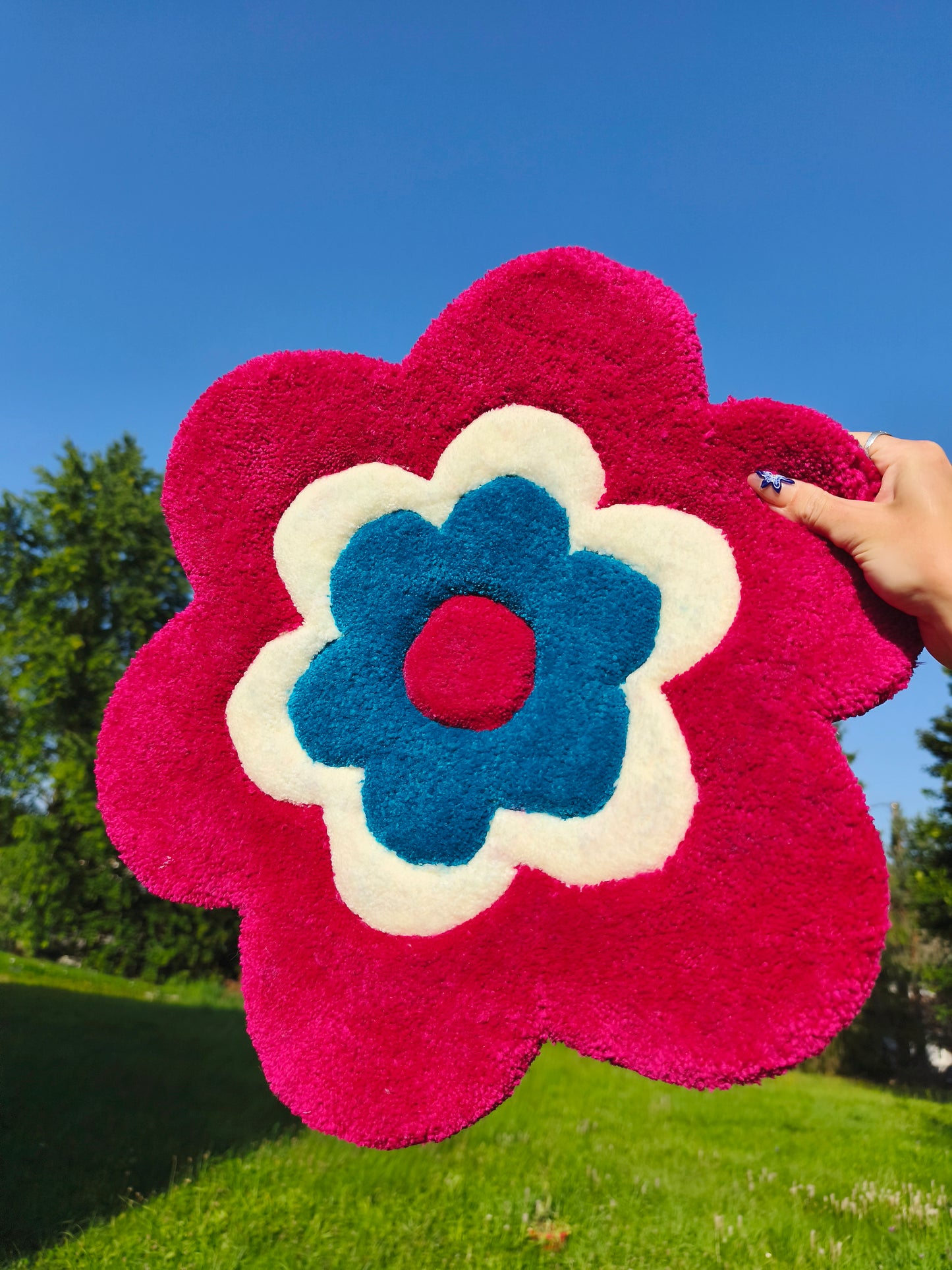 TAPIS FLEUR