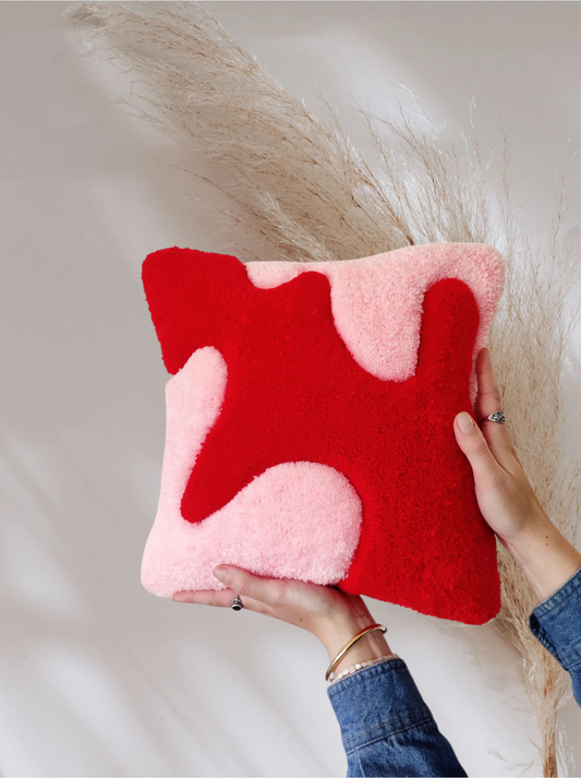 COUSSIN ROSE & ROUGE