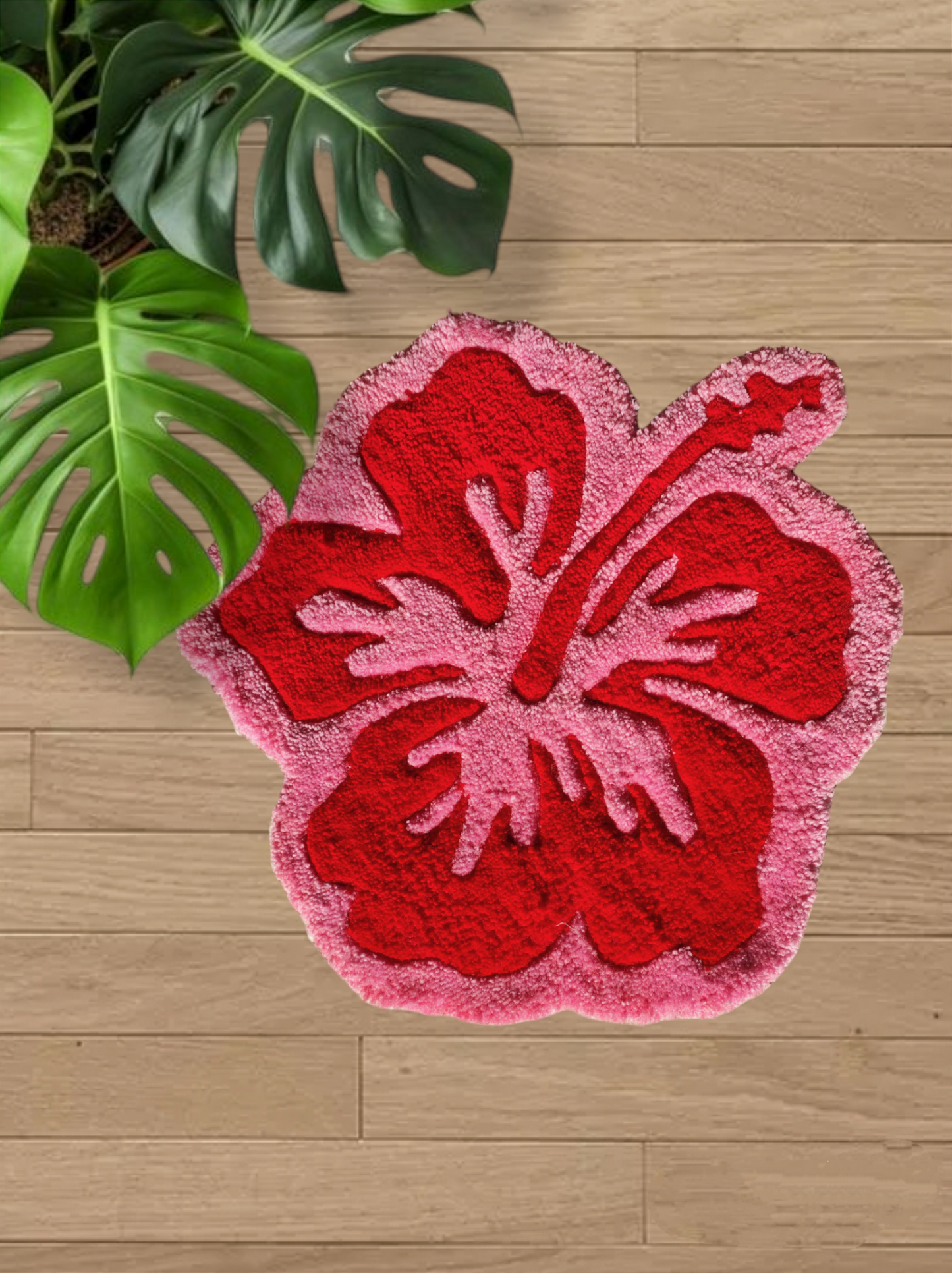 TAPIS FLEUR HIBISCUS