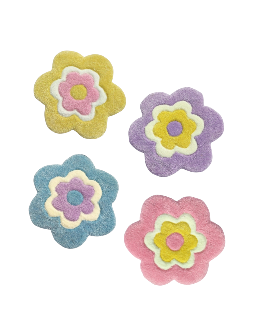 PETIT TAPIS/SUSPENSIONS MURALES FLEURS
