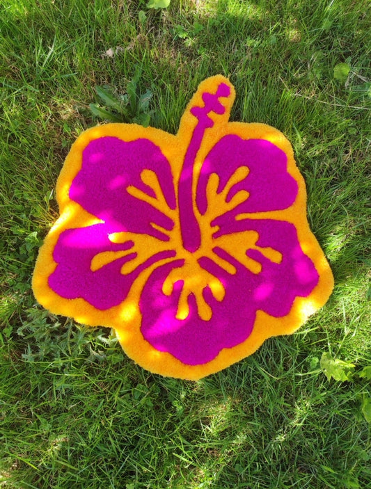 TAPIS FLEUR HIBISCUS