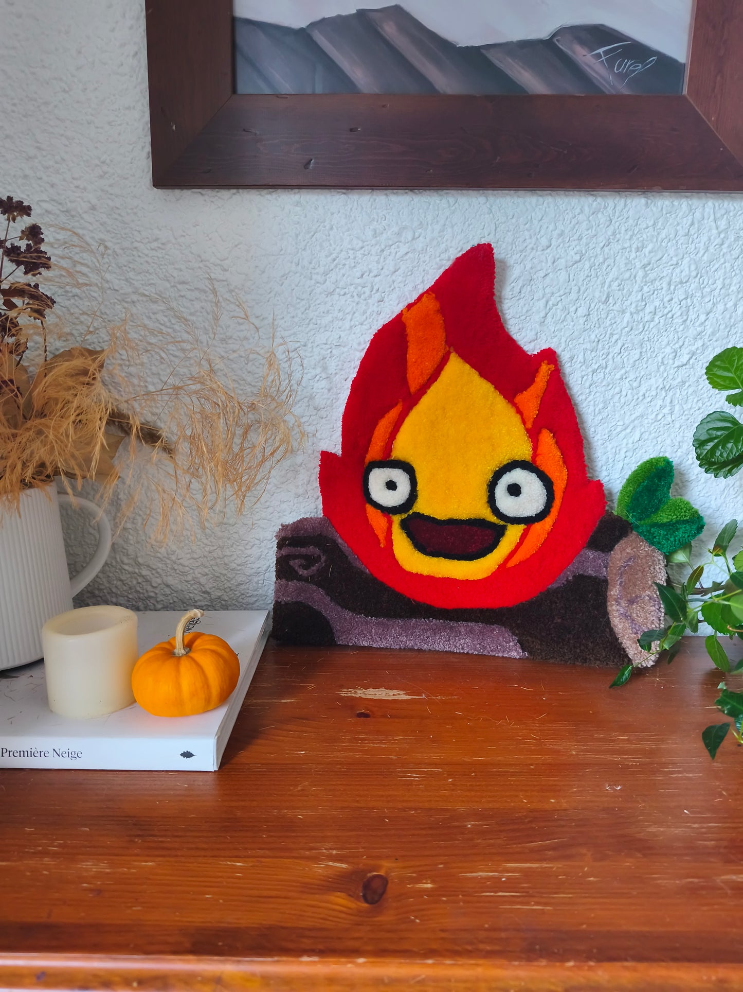 TAPIS/SUSPENSION MURALE CALCIFER