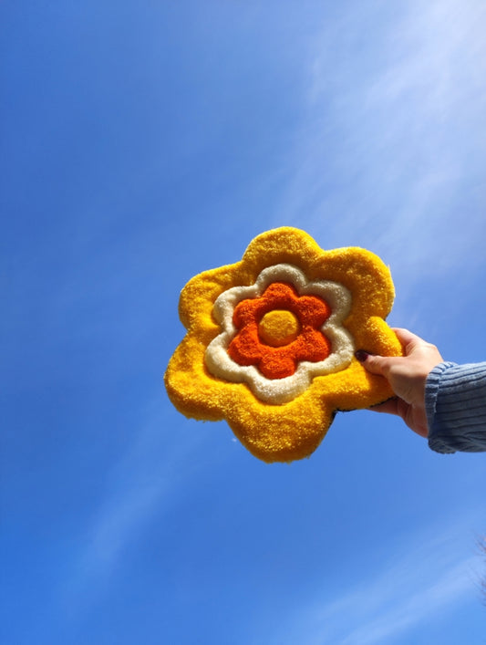 PETIT TAPIS FLEUR