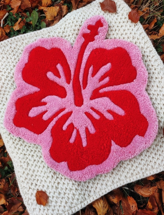 TAPIS FLEUR HIBISCUS