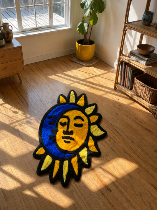 TAPIS LUNE & SOLEIL