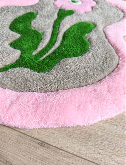 TAPIS FLEUR STYLE VINTAGE